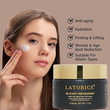 LATORICE Re-Plasty Age Recovery Cream – Anti-Aging Night Moisturizer.