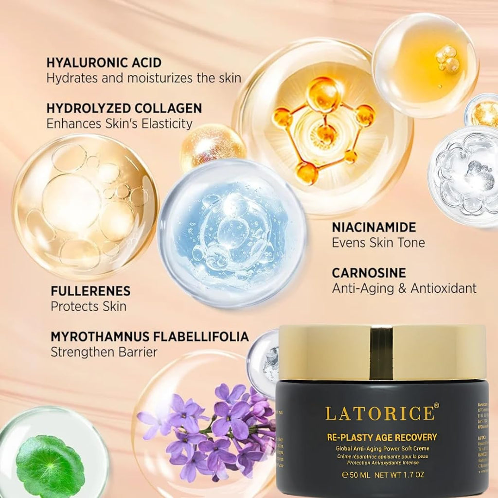 LATORICE Rice Glow Duo – Face Wash & Niacinamide Cream for Healthy, Radiant Skin