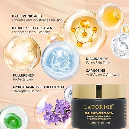 LATORICE Re-Plasty Age Recovery Cream – Anti-Aging Night Moisturizer.